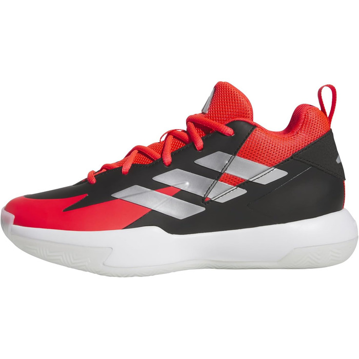 Дитячі кросівки adidas Cross 'Em Up Select для баскетболу (35.5 EU, білий, срібло, кристалічний білий)