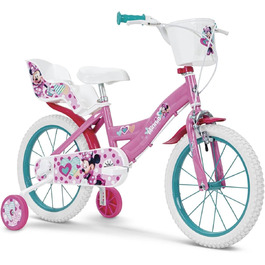 Дитячий велосипед TOIMSA Minnie Huffy 16'' для дівчаток 5-8 років, яскравий