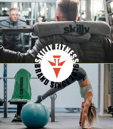 Спортивне рушник Skilly FBT120, 120x50 см, Shadow Black - з антиковзким покриттям, бавовна, сертифікат Öko-Tex
