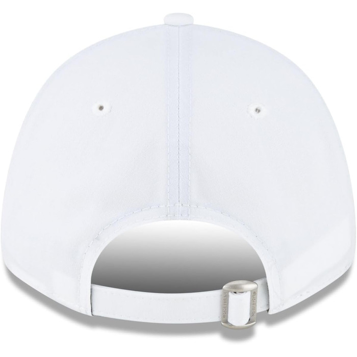 Кепка New Era 9Forty з регульованим розміром, бейсболка з вигнутим козирком, логотип команди, серії A, Прем'єр-ліга, універсальний розмір (білий)