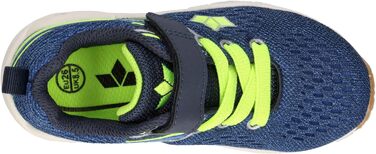 Дитячі спортивні черевики Lico Jungen Mic Vs для залу, 27 EU, морська блакить з лимоном