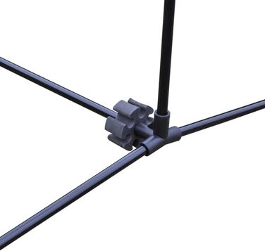 Сітка для бадмінтону та волейболу vidaXL 300/500 x 155 см (300 x 72 см) з 3 м'ячами