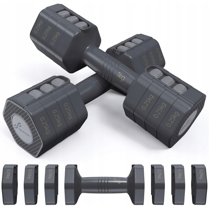 Набір регульованих гантелей Sportneer