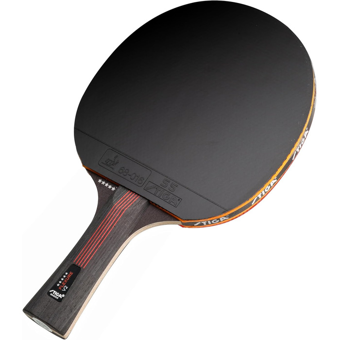 Набір для настільного тенісу STIGA Flexure V2: 5-зіркове дерево, ITTF, STAR5, ергономічна ручка, для атакуючих гравців