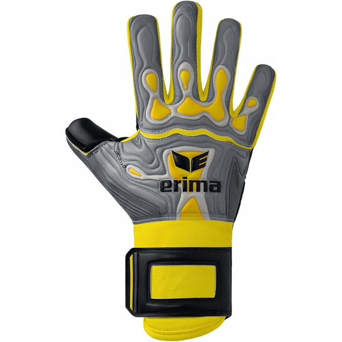 Воротарські рукавички Erima Flex-ray Hardground 2.0 для підлітків, сірі/жовті