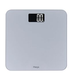 Цифрова вага Haepi для людей з великою скляною платформою, підсвіченим дисплеєм, точною вимірювальною системою та стильним дизайном, вантажопідйомність до 180 кг, батарейки в комплекті, гарантія 15 років