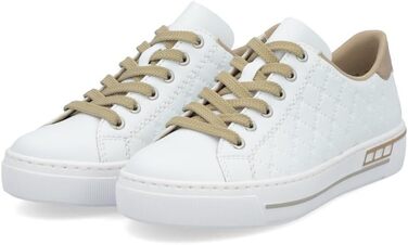 Кросівки жіночі Rieker L88W2 білі, низькі, 39 EU - зручне взуття для міста