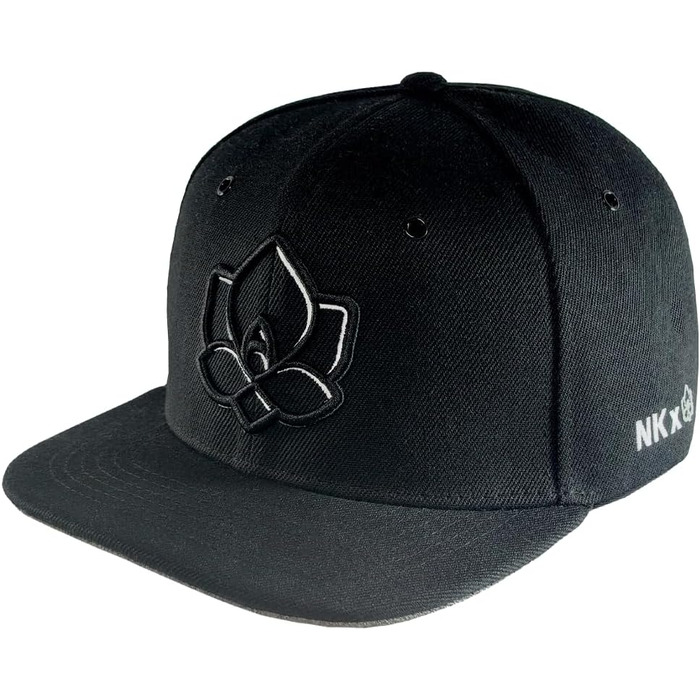 Кепка-снапбек Nebelkind Steini Der Keller унісекс, регульований розмір, чорно-сіра, стиль streetwear