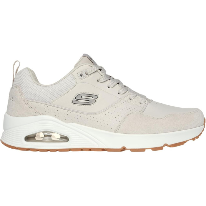 Чоловічі кросівки Skechers UNO Retro One, 42 EU, колір слонова кістка
