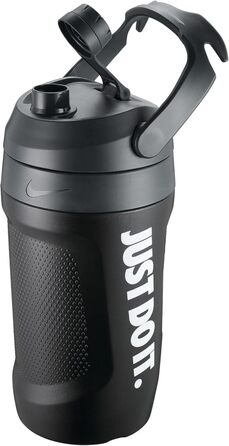 Термос-пляшка Nike Hyperfuel 1892 мл, чорна/антрацит/біла, ізоляційна, для дорослих, унісекс