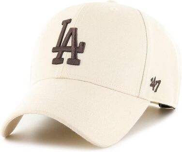 Кепка бейсболка MLB Los Angeles Dodgers оригінальна кепка з козирком Snapback MVP Natural