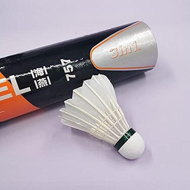 Волан для бадмінтону Propetrel 757 Hybrid 3-в-1, швидкість 77, 12 шт.