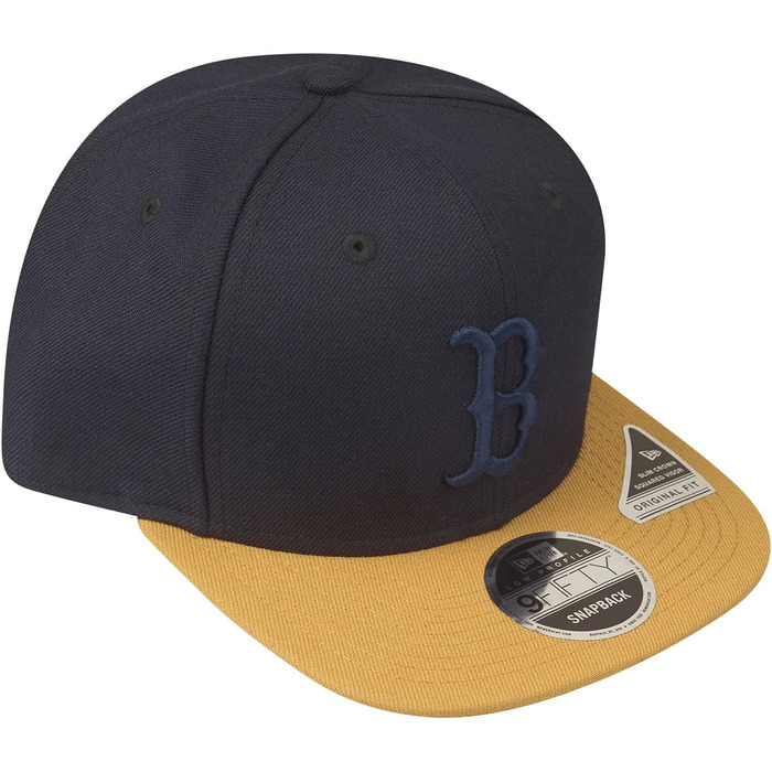 Кепка New Era Boston Red Sox 59FIFTY MLB чорна з синіми акцентами - оригінальна бейсболка