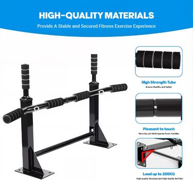 Кімнатна турнік Vexloria 4-в-1 з нержавіючої сталі для TRX, боксу та пресу