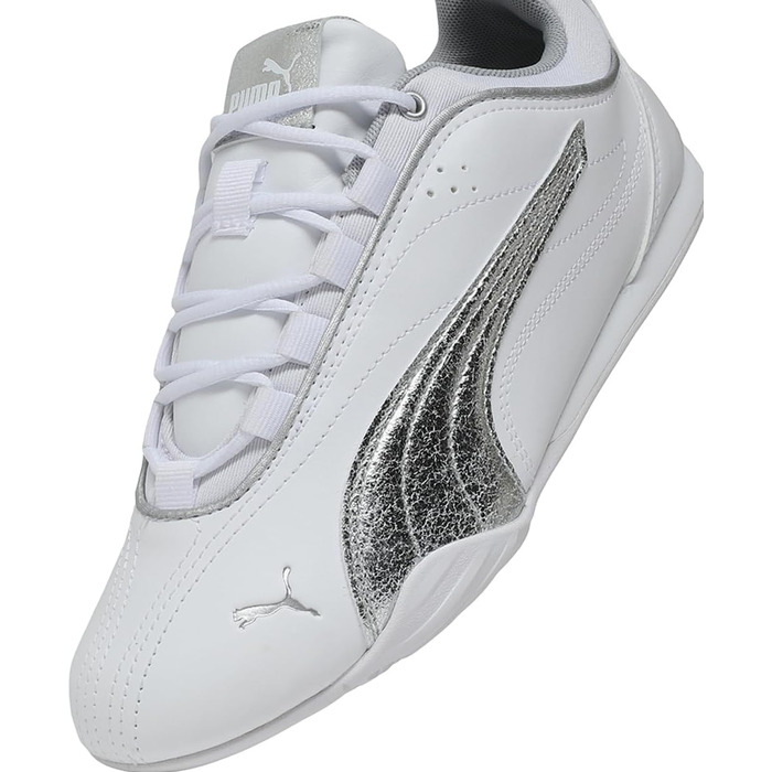 Жіночі снікери Puma Catch Soleil Metallic — біло-сріблясті, розмір 41 EU
