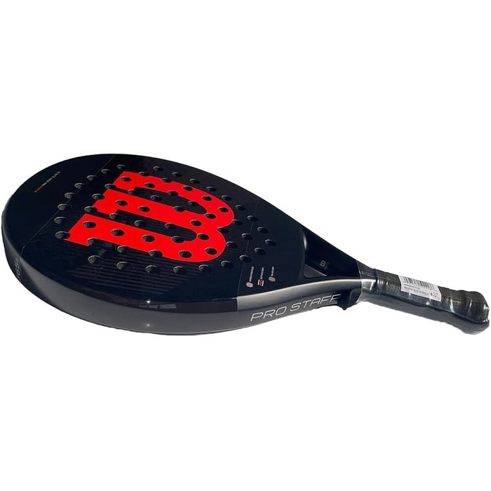 Падель ракетка Wilson Pro Staff Elite TX WR069411U, унісекс, чорна, розмір 2 EU