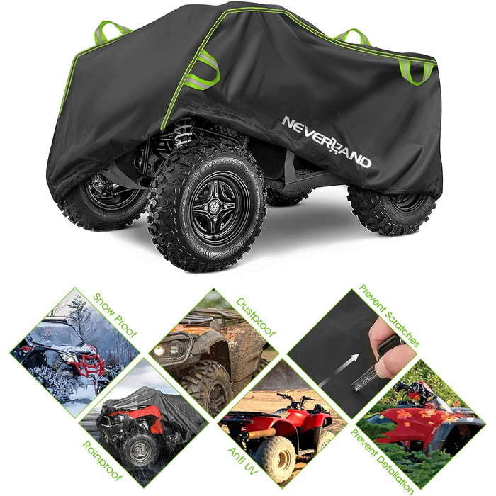 Водонепроникний чохол для квадроцикла NEVERLAND, XXXL, для Polaris, Yamaha, Honda, Coleman