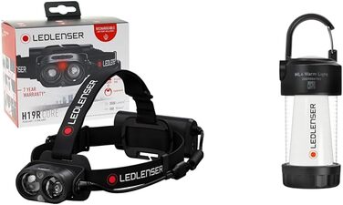 Ліхтар на голову Ledlenser H19R Core (Bundle) з ліхтарем ML4 Warm Light - 3500 Lumen, водонепроникний IP67, акумуляторний, 300 м