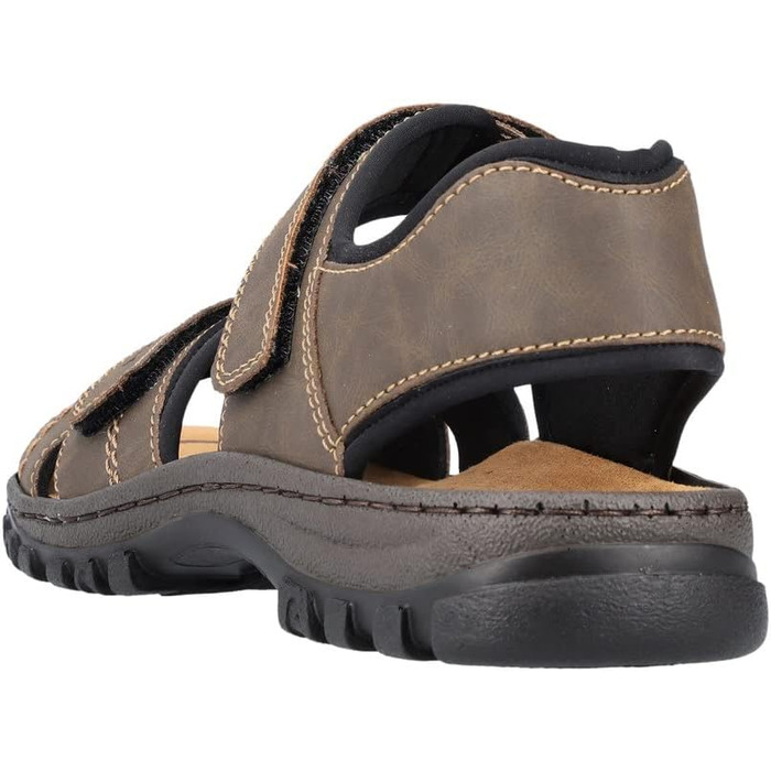 Чоловічі сандалії Rieker коричневого кольору, розмір 40 EU