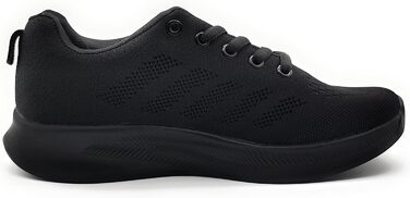 Кросівки жіночі P&L ITALY COLLECTION спортивні для бігу, тенісу, ходьби, вулиці (чорні, 42 EU)