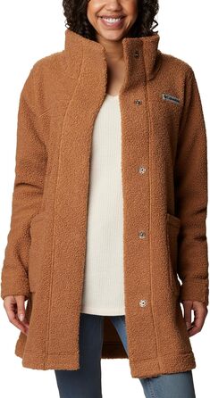 Жіноча подовжена куртка Columbia Panorama Camel Brown