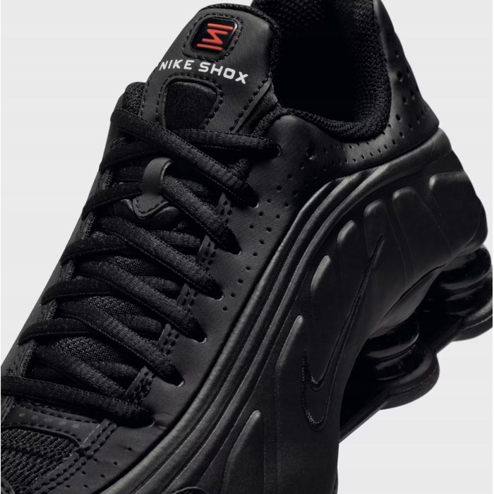 Кросівки Nike Shox R4 (GS) жіночі/підліткові, чорні, комфортні, р. 37,5