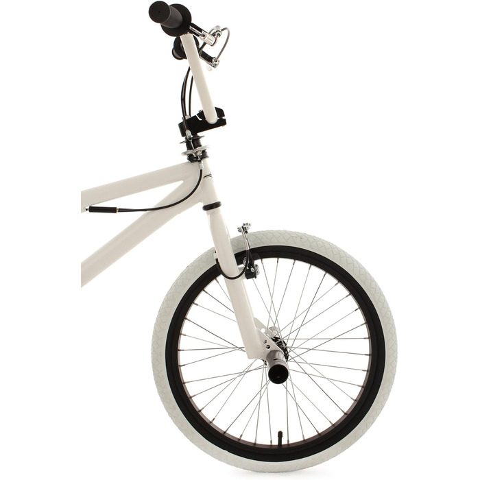 Велосипед BMX KS Cycling Freestyle Fatt 20 дюймів, білий