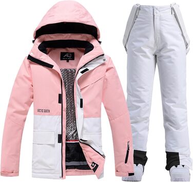 Жіночий комплект гірськолижний: куртка та штани HOTIAN, водонепроникний, вітрозахисний, теплий, для сноуборду та гірськолижного спорту