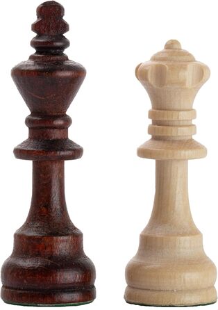 Набір шаховий турнірний Großartig NO.6 | Master Of Chess | Шахове поле 54x54 см з горіха та ясену | Набір шахів Staunton з дерева, преміум-якість