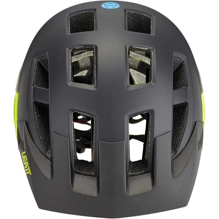 Велошолом Leatt 1018450112 чорний/лайм, розмір L, MTB