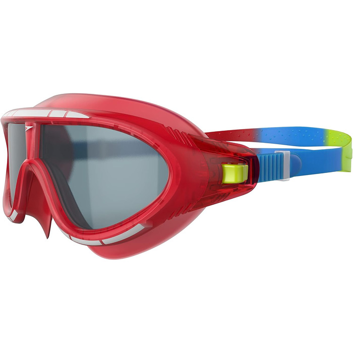 Дитячі плавальні окуляри Speedo Biofuse Rift унісекс, універсальний розмір, червоні/сині/димчасті
