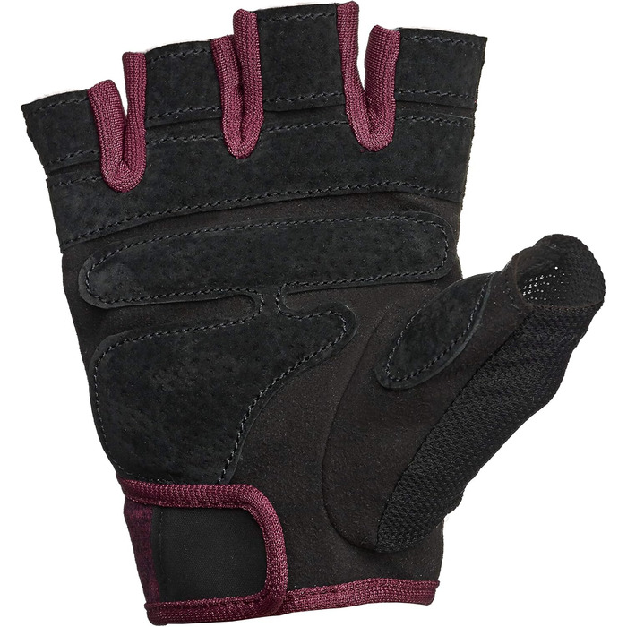 Жіночі вантажні рукавички Harbinger Flexfit з шкіряною підкладкою, для силових тренувань (1 пара), Merlot