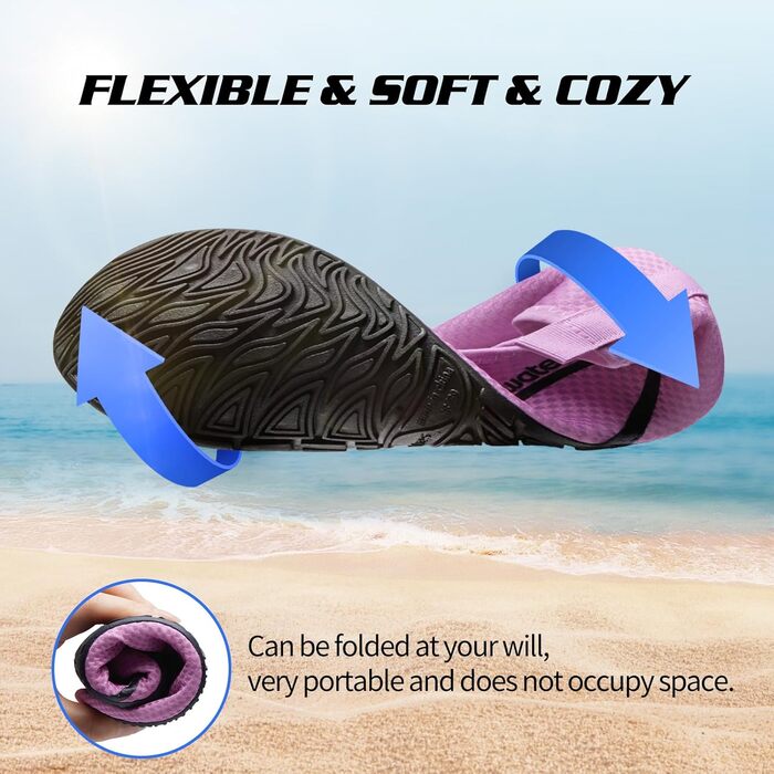 Водні черевики WateLves для плавання та відпочинку на пляжі: дихаючі, швидковисихаючі, унісекс, 34-47 EU