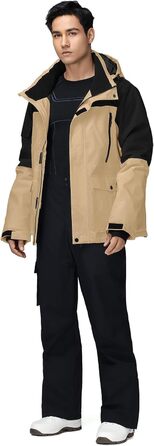 Комплект гірськолижний чоловічий HOTIAN: куртка та штани, теплий сніговий костюм, водонепроникний, вітронепроникний, для сноуборду та гірських лиж