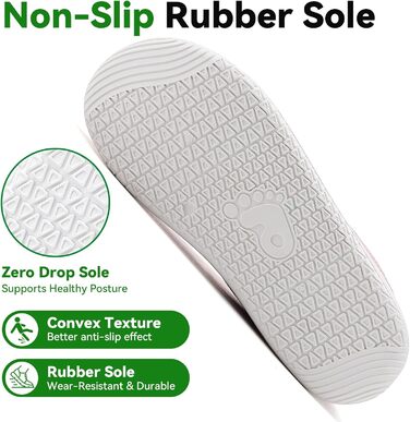 Кросівки для бігу Barfußschuhe: чоловічі та жіночі, зручні, дихаючі, з широкою передньою частиною, підошва не слизька (39 EU, Рожевий)