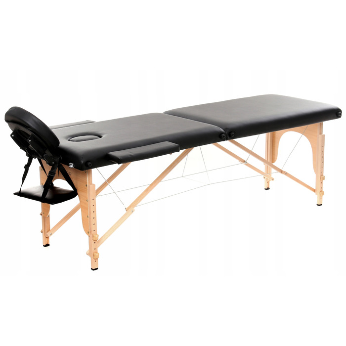 Масажний стіл Atlas Sport, дерево, білий