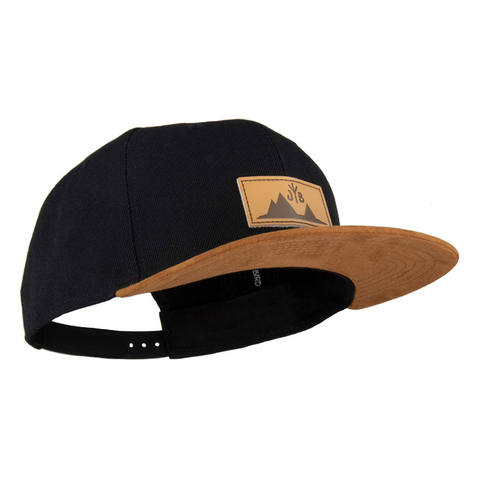 Унісекс кепка-снапбек Jumping Bird чорна, регульована бейсболка для активного відпочинку