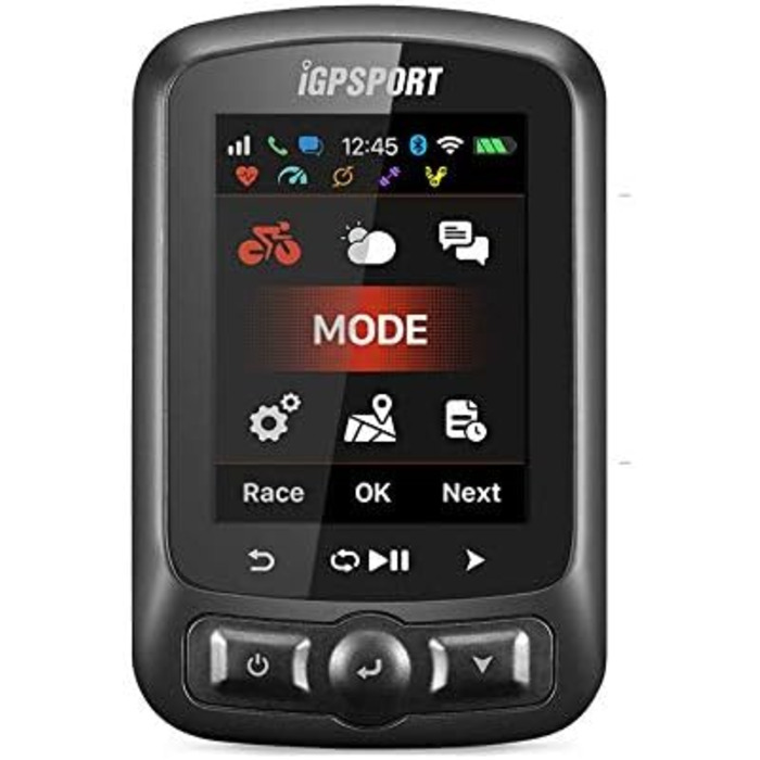 Велокомп'ютер iGPSPORT iGS620 з GPS, датчиками швидкості, каденсу та пульсу, з картами та навігацією, бездротовий