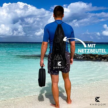 Ласти для снорклінгу та дайвінгу Khroom Flossen (Італія) р. 36-47, унісекс, регульовані