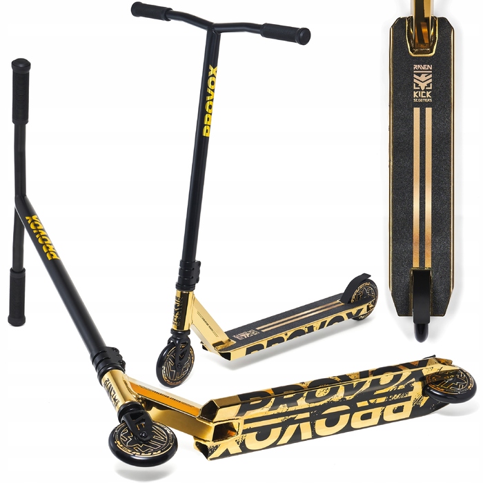 Професійний трюковий самокат RAVEN Evolution Provox Gold 110мм HIC