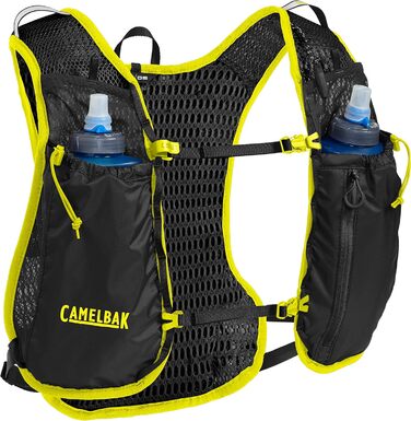 Гідраторна жилетка Camelbak 34 oz чорна/жовта 2.0 для бігу