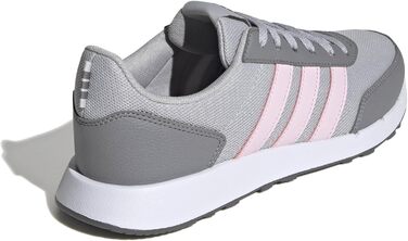 Кросівки для бігу Adidas Run 50s, 38 EU, сірий/рожевий/сірий, для жінок