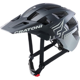 Велошолом Cratoni AllSet Pro чорний/сірий для MTB