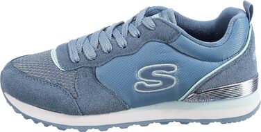 Кросівки жіночі Skechers Og 85 Step N Fly Slate Suede Mesh 40 EU блакитні