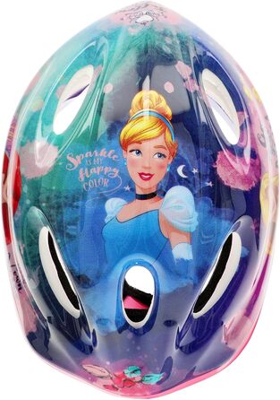 Дитячий набір захисту Princess: велосипедний шолом 52-56 см, наколінники та налокітники, для дітей 3-15 років