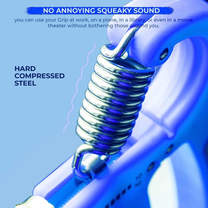 Boldfit Набір для зміцнення хвата 2 шт, 60 кг (Помаранчевий, Синій)