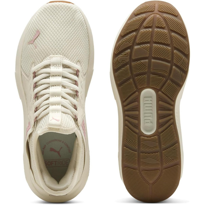 Жіночі кросівки для бігу PUMA Softride Enzo 5 Slip Tech WNS, Alpine Snow Rosy Outlook, розмір 39 EU