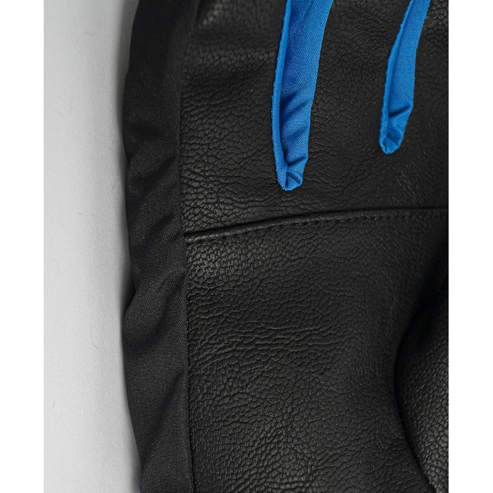 Дитячі гірськолижні рукавички Reusch Gore-TEX, водонепроникні та дихаючі, чорний/синій, розмір 6.5