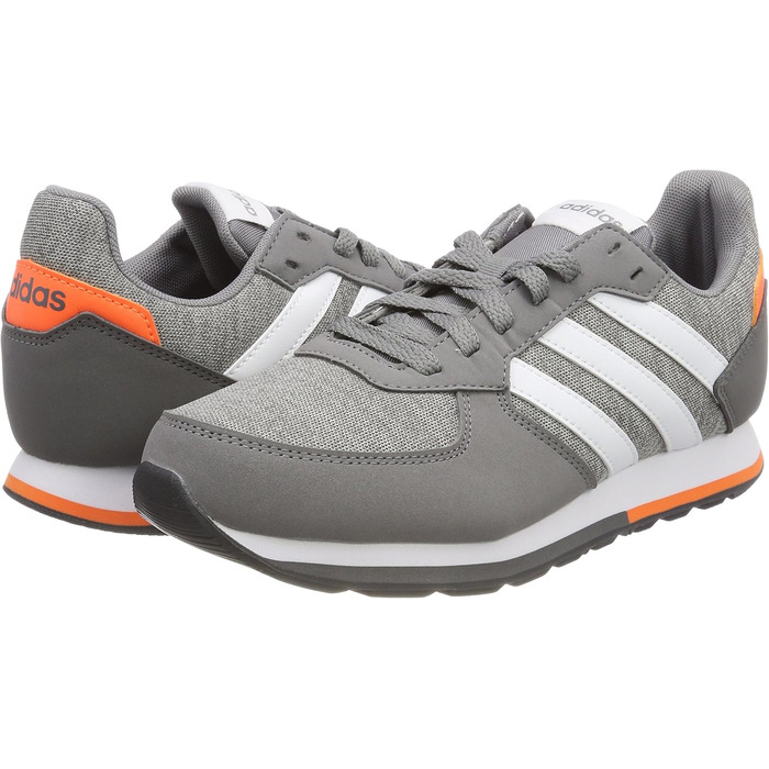 Дитячі фітнес-кросівки adidas 8K K (36 2/3 EU), сіро-багатоколірні