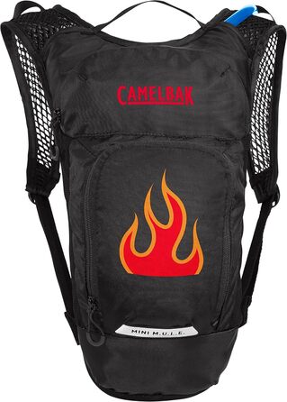 Рюкзак гідратор CAMELBAK M.U.L.E 3 л чорний/червоний, універсальний для дорослих